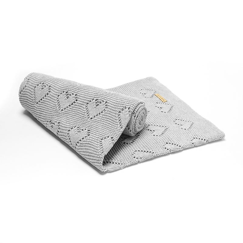 Baby Cotton Blankets Knitted N - Baby Nursery Bedding recension och pris