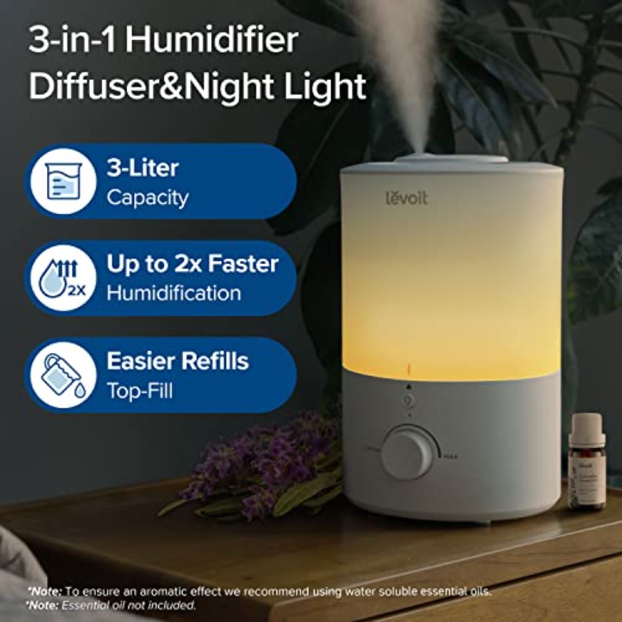 Humidifiers for Bedroom with N - Baby Nursery Water recension och pris