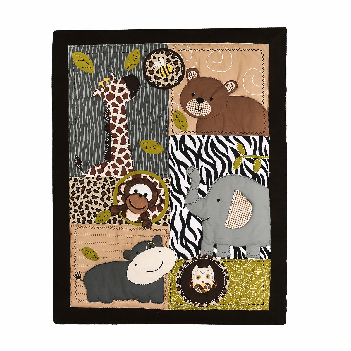 3Pcs Embroidered Newborn Baby  - Baby Nursery Bedding recension och pris